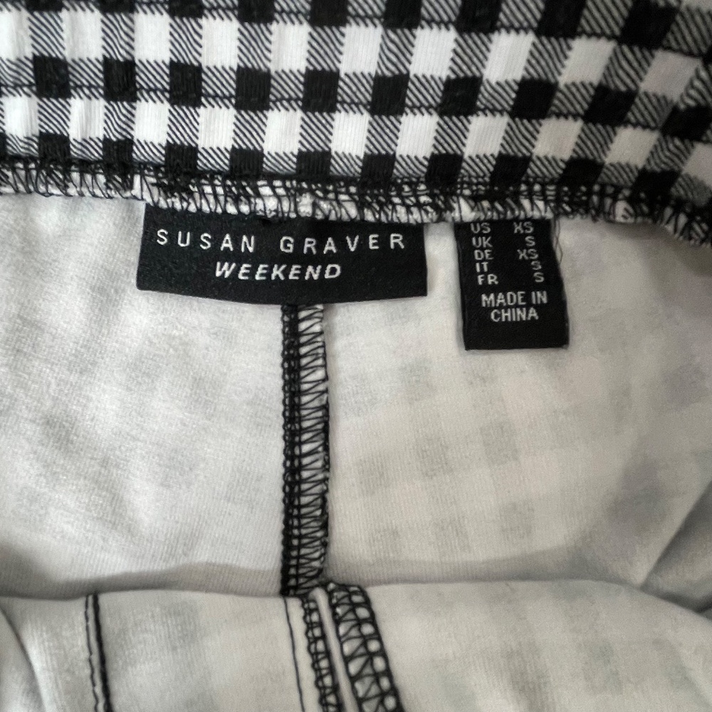 Susan Graver Weekend Pull On Cropped Pants Size XS - Picture 5 of 7
